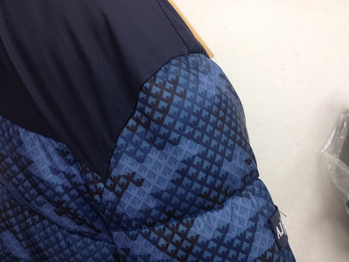 ダウンブルゾンの破れ修理（修理痕が残らない事例）after